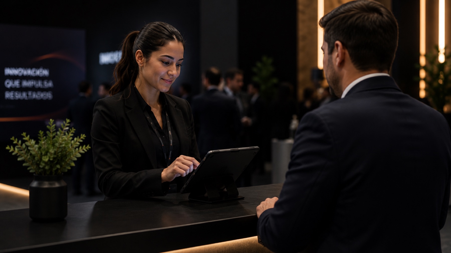 B2B Boost · captura asistida en evento